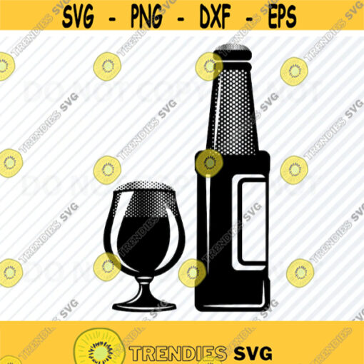 Beer 2 SVG Files for Cricut Beer mug Vector Images Silhouette Clip Art Oktoberfest svg Eps Png dxf ClipArt beer bottle beer glass svg Design 748