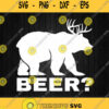Beer Bear Deer Horn Svg Png