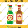 Beer Bottle Craft Cuttable Design SVG PNG DXF eps Designs Cameo File Silhouette Design 1856