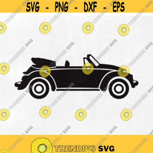 Beetle Volkswagen Car svg png jpg eps dxf studio.3 Cut files for Cricut and Silhouette Clipart Instant Download Design 46