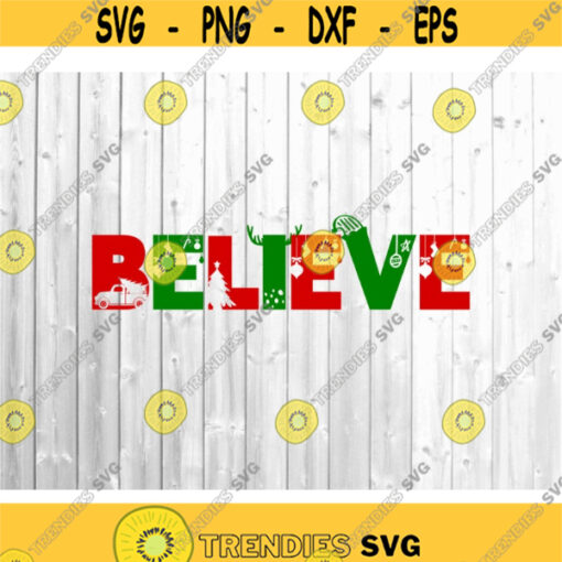 Believe Snowflake Ornament Svg Believe Christmas Ornament Svg Files For Cricut Ornament Cricut Svg Dxf Cut Files Believe Svg Files .jpg