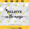 Believe in the Magic svg Christmas sign svg Digital download with svg dxf png jpg files included Design 1429