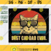 Best Cat Dad Ever svg file Funny Cat Dad Father Vintage Fathers Day Gift gift idea Cat dad best cat dad ever cat dad svg cat dad gift Design 189