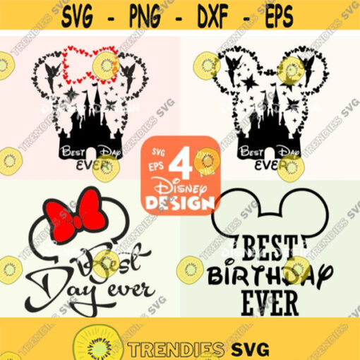 Best Day Ever SVG Disney SVG and png instant download for cricut and silhouette Disney Castle svg Minnie Mouse SVG Disney Vacation Design 314
