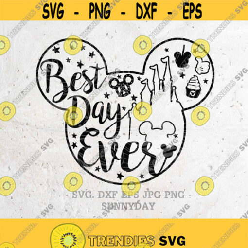 Best Day Ever SvgHalloween Svg File DXF Silhouette Print Cricut Cutting SVG T shirt Design SVG Mickeys Not So Scary Disney Trip Png Eps Design 87