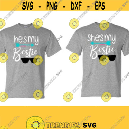 Best Friends Svg Best Friends T Shirt SVG Besties SVG Dxf Ai. Eps Jpeg Png Instant Download Digital Download Design 255