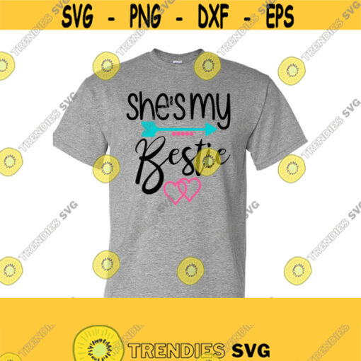 Best Friends Svg Best Friends T Shirt SVG Besties SVG Dxf Ai. Eps Jpeg Png Instant Download Digital Download Design 608