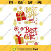 Best Gift Ever Cuttable Design SVG PNG DXF eps Designs Cameo File Silhouette Design 2034