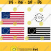 Betsy Ross 1776 13 Stars States Flag July 4th Independence Day patriotic Cricut svg 4th of July Svg Cricut Silhouette Cut File svg Design 258