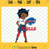 Betty Boop Buffalo Bills NFL Logo Teams Football SVG PNG DXF EPS 1