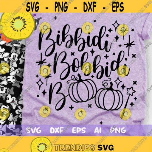 Bibbidi Bobbidi Boo Svg Disney Halloween Svg Cut files Svg Dxf Png Eps Design 76 .jpg