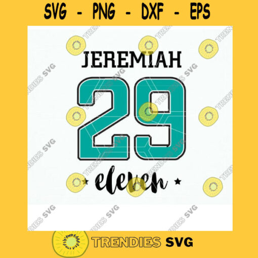 Bible Verse Svg. Bible Verse T shirt design Eps Dxf Png Jeremiah 29 11 Svg cut file Iron on Vinyl Shirt Template. Christian Svg File