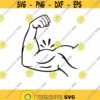 Bicep SVG. Template Bicep SVG. Muscle svg. Arm Flex Svg. Bicep Vector. Bicep Clipart. Bicep Silhouette. Workout svg. Strength SVG. Sport Svg