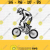 Bicycle Racing Svg BMX Svg Racer Extreme Sport Svg Freestyle Wheelie Svg Cutting FileDesign 318