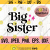 Big Sister SVG Promoted to Big Sister Clipart New Baby SVG Sibling SVG Im going to Be a Big Sister Cricut File Instant Download Design 985