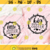Big Sister Svg Little Sister Svg Sisters Cut Files Siblings Svg Dxf Eps Png Family Quote Clipart Girls Shirt Design Silhouette Cricut Design 770 .jpg