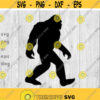 Bigfoot Big Foot Yeti Sasquatch svg png ai eps dxf DIGITAL FILES for Cricut CNC and other cut or print projects Design 24