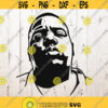 Biggie Smalls SVG Cutting Files 3 Hip hop Digital Clip Art Notorious BIG SVG Big Poppa Rapper Rap. Design 69