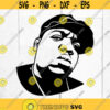 Biggie Smalls SVG Cutting Files 5 Notorious BIG SVG Hip hop svg Rapper Rap. Design 50