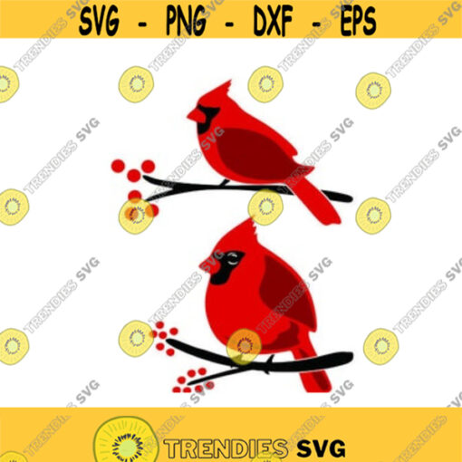 Bird Cardinal Cuttable Design SVG PNG DXF eps Designs Cameo File Silhouette Design 48