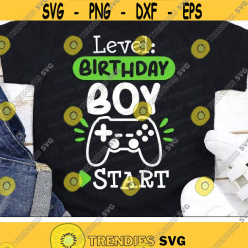 Birthday Boy Svg Gamer Birthday Svg Video Game Cut File Game Controller Svg Dxf Eps Png Boys Shirt Design Gaming Svg Silhouette Cricut Design 1007 .jpg