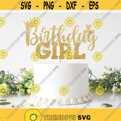 Birthday Girl Cake Topper svg Happy Birthday svg Birthday Girl svg Birthday Cake Topper svg Birthday Party svg dxf Instant Download Design 869.jpg