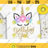 Birthday Girl Svg Unicorn Birthday Svg Birthday Girl Svg Unicorn Birthday Shirt Svg Cut Files Svg Dxf Eps Png Design 230 .jpg