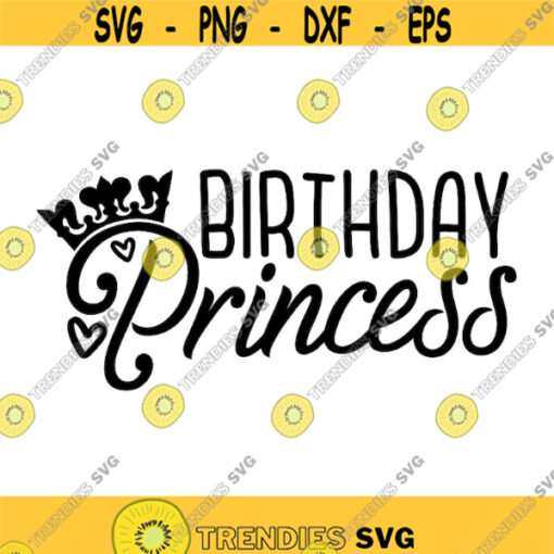 Birthday Girl Svg Unicorn Birthday Svg Girls Birthday Party Birthday Princess 1st 2nd 3rd Birthday Shirt Svg File for Cricut Png