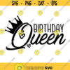 Birthday Princess SVG Birthday Svg Birthday Girl Svg Girl Svg Girls Birthday Svg Silhouette Cricut Cut Files svg dxf eps png. .jpg