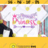 Birthday Princess Svg Birthday Girl Svg Birthday Princess Shirt Svg Cute Design with Arrow Crown Ribbon Banner for Cricut Silhouette Design 53