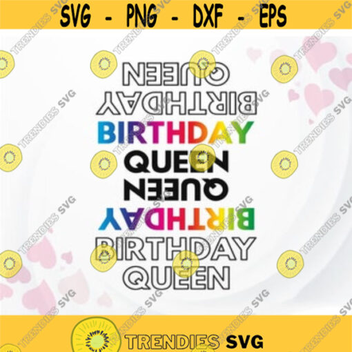 Birthday Queen SVG Happy Birthday svg Crown SVG Birthday Queen PNG Birthday svg for Women Cricut Silhouette Sublimation png Design 435.jpg