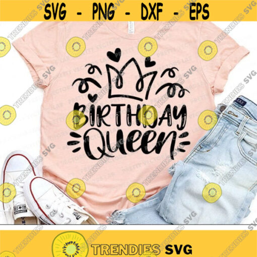 Birthday Queen Svg Birthday Svg Birthday Party Cut Files Birthday Girl Svg Dxf Eps Png Woman Svg Funny Clipart Silhouette Cricut Design 1908 .jpg