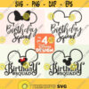 Birthday Squad SVG Best Birthday ever Disney SVG and png instant download for cricut and silhouette Disney trip svg Minnie Mouse SVG Design 97