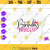 Birthday princess svg birthday girl shirt black girl birthday birthday princess birthday queen black woman birthday afro queen birthday png Design 288