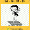 Black Betty Boop Oops SVG PNG DXF EPS 1