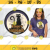 Black Cat Halloween SVG Happy Halloween Svg Files For Cricut Black Cat Svg Full Moon Svg Halloween Sign Svg Halloween Clipart .jpg