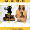 Black Cat Halloween SVG Happy Halloween Svg Files For Cricut Black Cat Svg Full Moon Svg Halloween Sign Svg Halloween Clipart Design 9933 .jpg