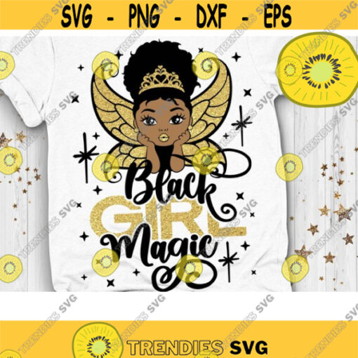 Black Girl Magic Svg Princess Svg Little Afro Queen Svg Afro Puff Hair Girl Svg Peekaboo Girl Svg Cut File Svg Dxf Eps Png Design 151 .jpg