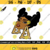 Black Girl SVG Natural Hair Svg Black Woman SVG Black History Month SVG Afro Woman Svg Black Queen Svg Cut File Silhouette Cricut Design 586