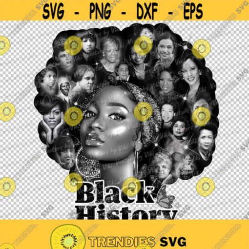 Black History My Roots Kamala Harris Addition My Ancestry Ancestors Proud African Afro Hair Afro Women JPG PNG Digital File