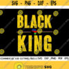 Black King SVG Black Man Silhouette Black Man With Crown Svg Cut File Silhouette Cricut Svg Dxf Png Pdf Eps Design 314