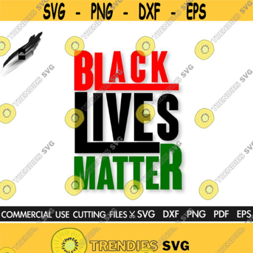 Black Lives Matter SVG Fist Svg Black History Month Svg Afro Svg African American Svg Black Man Woman Svg Cut File Design 513