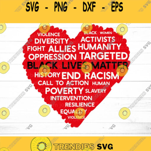 Black Lives Matter Svg Heart Svg BLM svg Black History Svg Black Woman SVG Svg files for Cricut Sublimation Designs Downloads