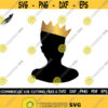 Black Prince SVG Black Boy SVG Silhouette Melanin Svg Prince With Crown SVG Black Boy With Crown Svg Cut File Silhouette Cricut Svg Design 431