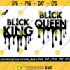 Black Queen King SVG King Drippin Svg Black King Queen Chess Svg Dope Svg Afro Svg Melanin Svg Man Shirt Svg Cut File Silhouette Design 278