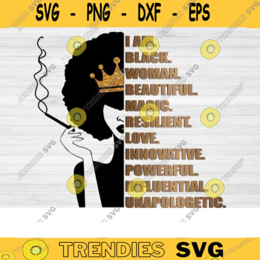 Black Queen SVG Black Girl Magic Black Women Pride Melanin Svg Afro Hair Art Afro Girls Afro Women Black Women Svg Files for Cricut 485 copy