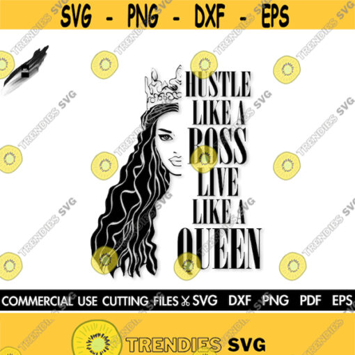 Black Queen The Most Powerful Piece In The Game SVG Black Queen Chess Svg Dope Svg Black Woman Svg Afro Svg Melanin Svg Black King Svg Design 126