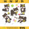 Black Shiba Inu Dog Clipart Tri Colored Shiba Inu Clipart Black Shiba Inu Clipart Japanese Shiba Dog Shiba Dog Png Clipart Png copy