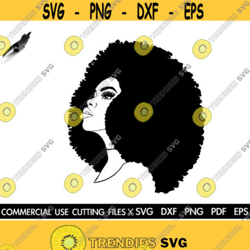 Black Woman SVG Black Lady Svg Afro Svg Black Queen Svg Afro Woman Svg Afro T shirt Svg Cut File Dope Svg Black History Month Svg Design 453