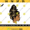 Black Woman SVG Locs Svg Dreadlocks Svg Afro Svg Black History Month SVG Afro Woman Svg Black Queen Svg Cut File Silhouette Cricut Design 337